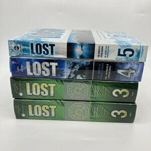 Lost DVD Series Seasons 3-5 Lot of 4 Box Sets